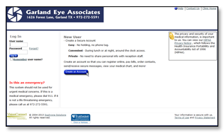 Garland Eye New Patients